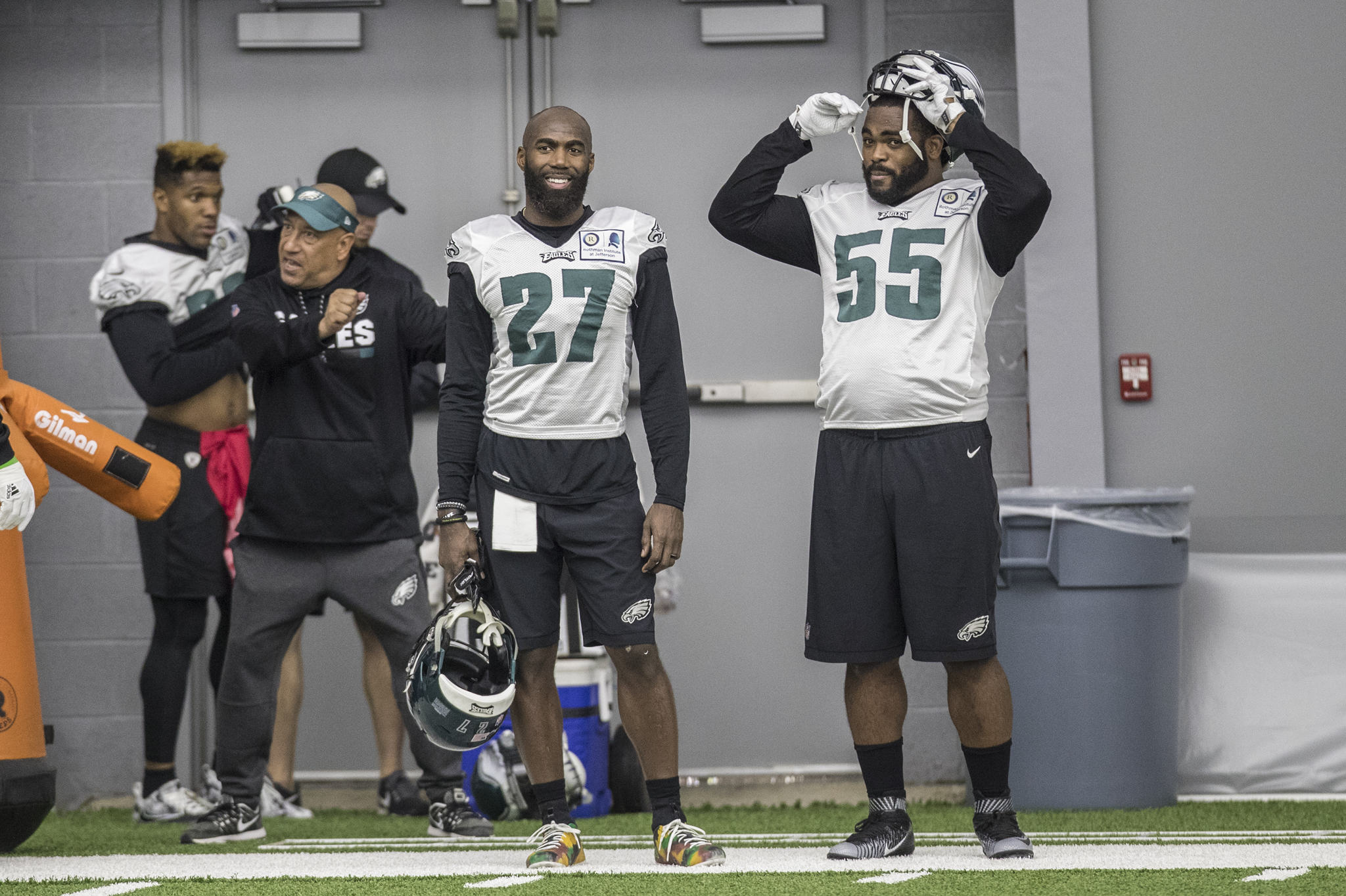 Eagles practice on Thanksgiving Eve ahead of game vs. Chicago Bears