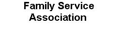 Family Service Association April