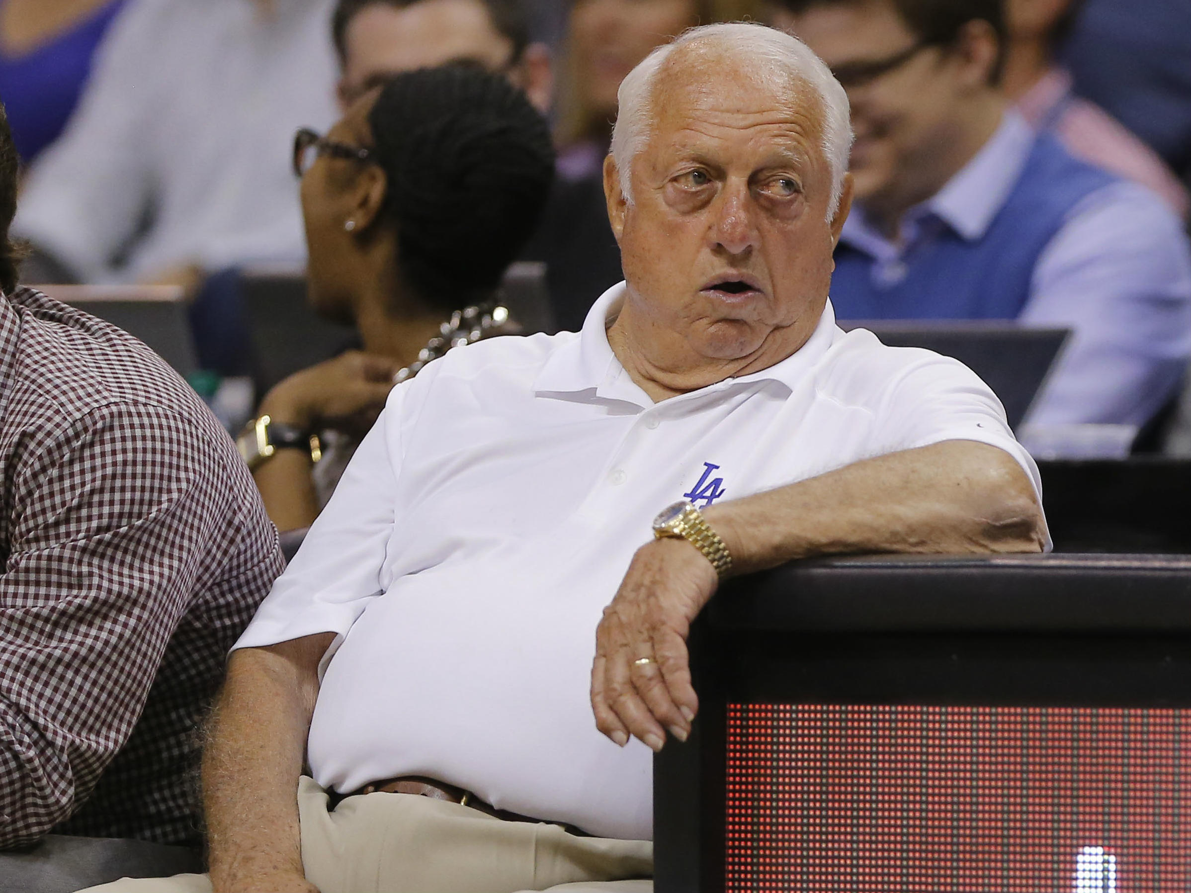 Donald Sterling scandal: Tommy Lasorda says he hopes V. Stiviano