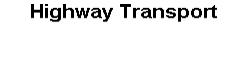 Highway Transport April