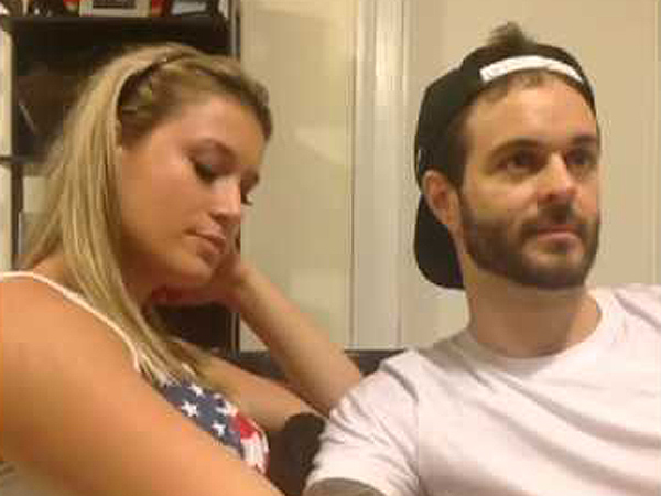 Jessi Smiles (left) and Curtis Lepore together.