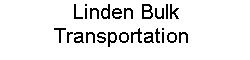 Linden Bulk Transportation Aug5