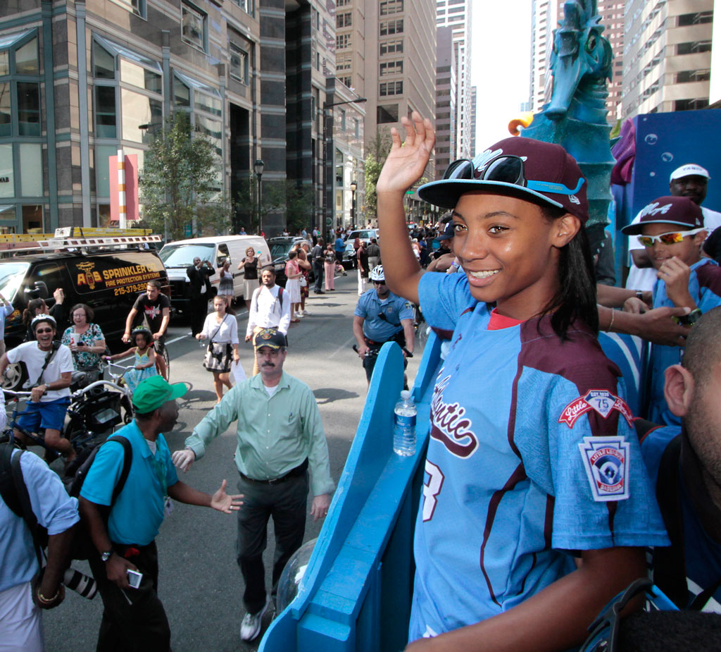 Mo'ne Davis chose Hampton for college to celebrate her heritage and because  it feels like home