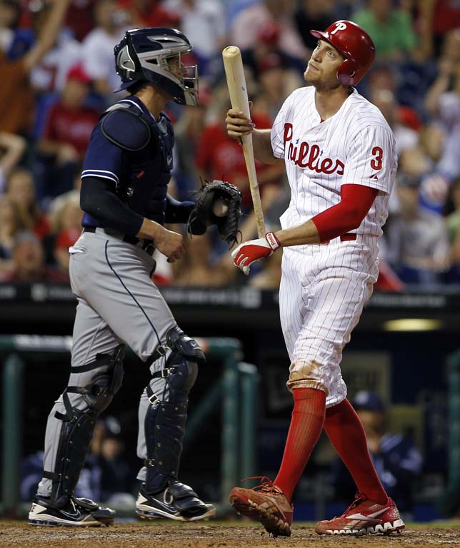 Halladay labors early, cruises late as Phillies beat Padres