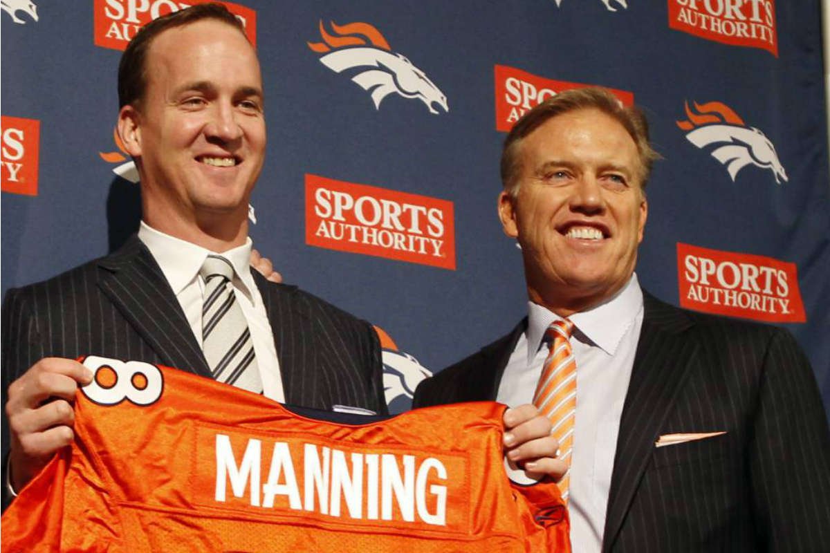 Peyton Manning, John Elway and the history of old quarterbacks in