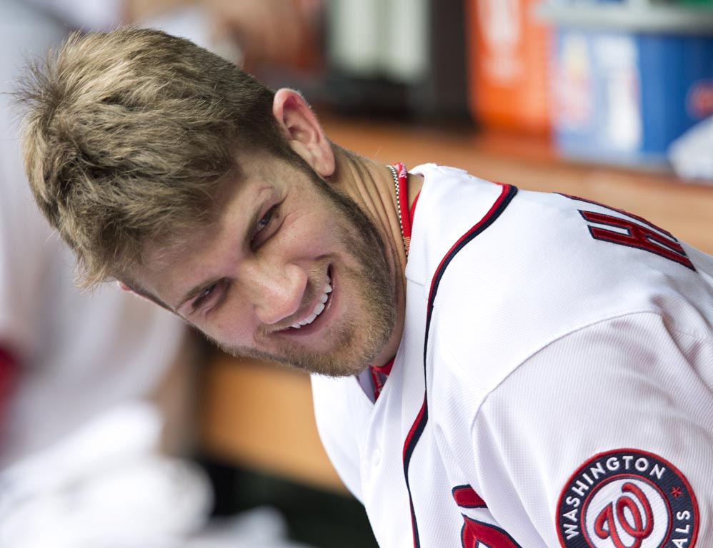 WATCH: Phillies' Bryce Harper pulls off trick play against Nationals 