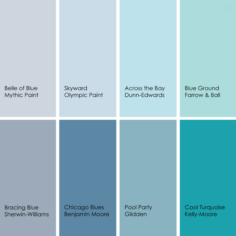 olympic paint color zen combinations