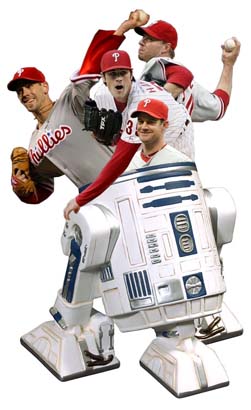 The Four Aces—Roy Oswalt, Roy Halladay, Cole Hamels, and Cliff Lee—in 2011.  That season, Halladay (2nd), Lee (3rd), and Hamels (5th) all finished Top 5  in Cy Young voting. : r/phillies