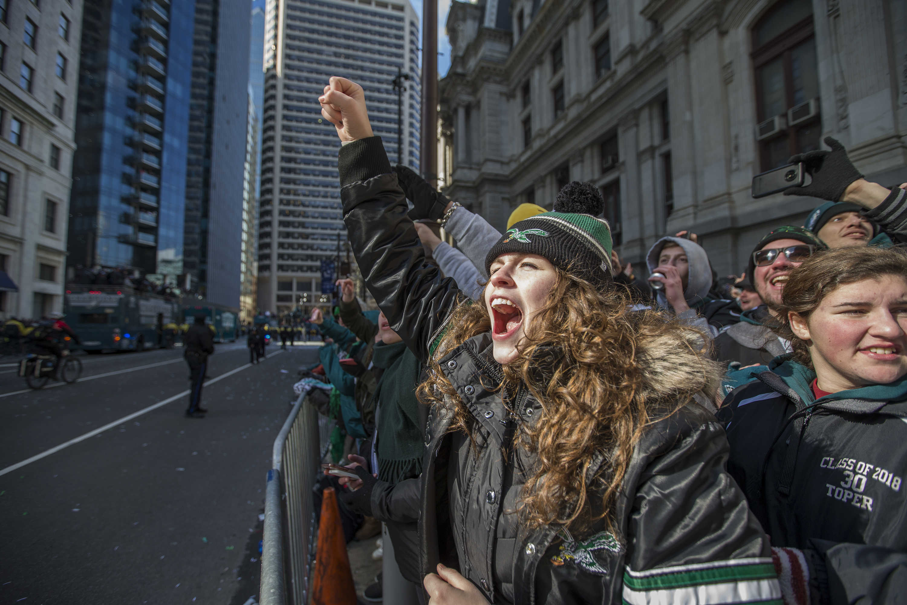 Eagles fans flock to Philadelphia streets for Super Bowl parade