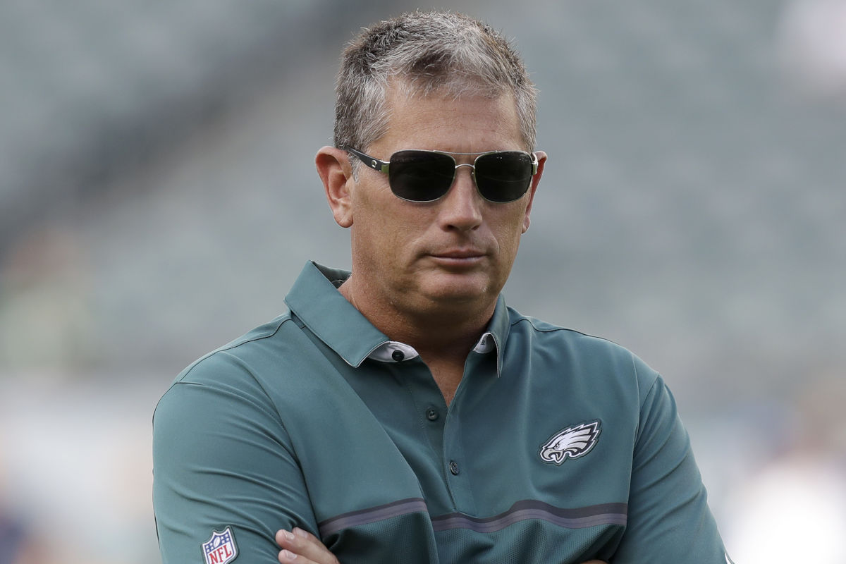 Eagles defensive coordinator Jim Schwartz will highlight open OTA practice