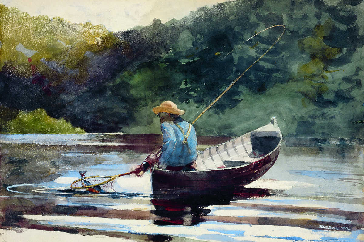 Fishing Reel, 1890 Painting by Granger - Fine Art America