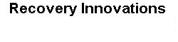 Recovery Innovations May