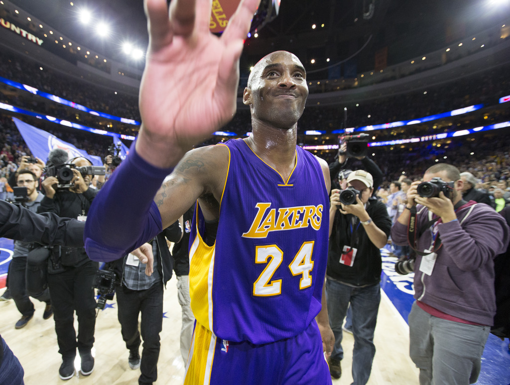 Lakers' Kobe Bryant on Philadelphia: “I love that city no matter