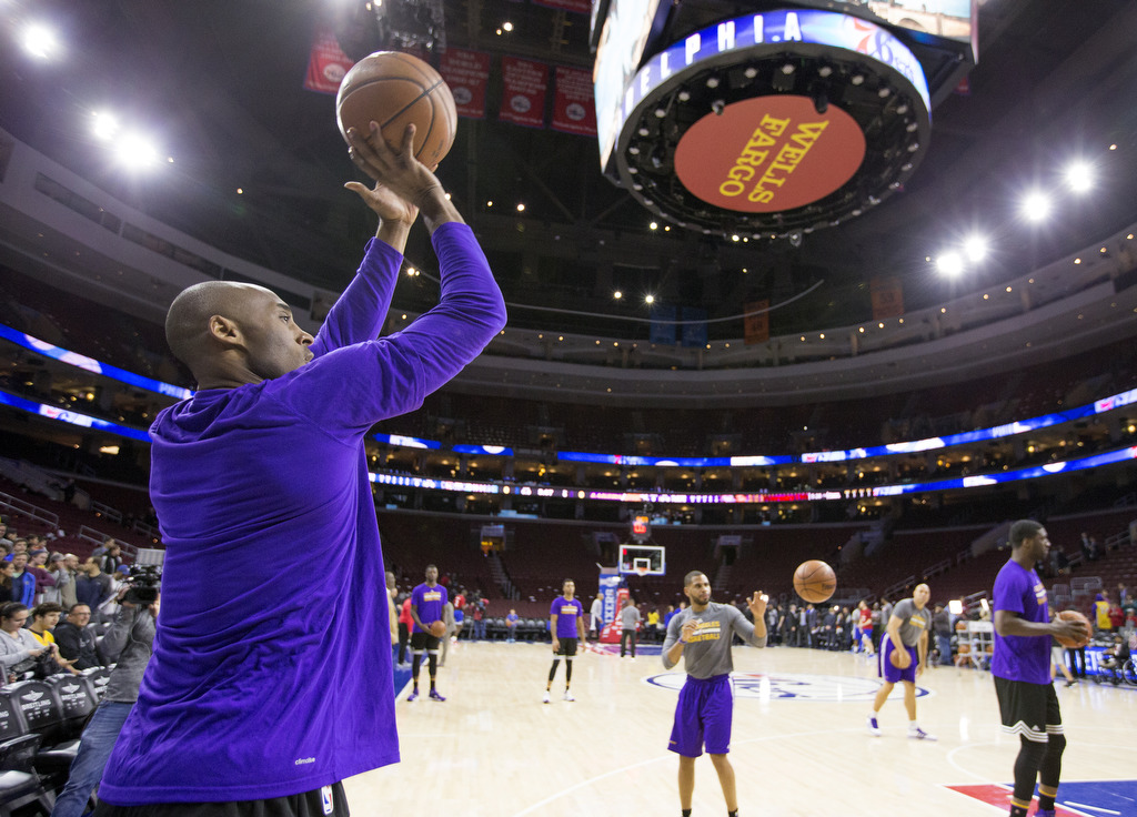 Lakers' Kobe Bryant on Philadelphia: “I love that city no matter