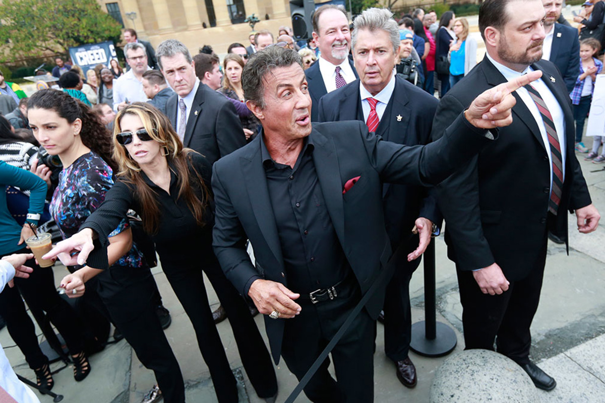 Sylvester Stallone wears Eagles jersey, posts video supporting Philly