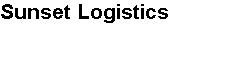 Sunset Logistics