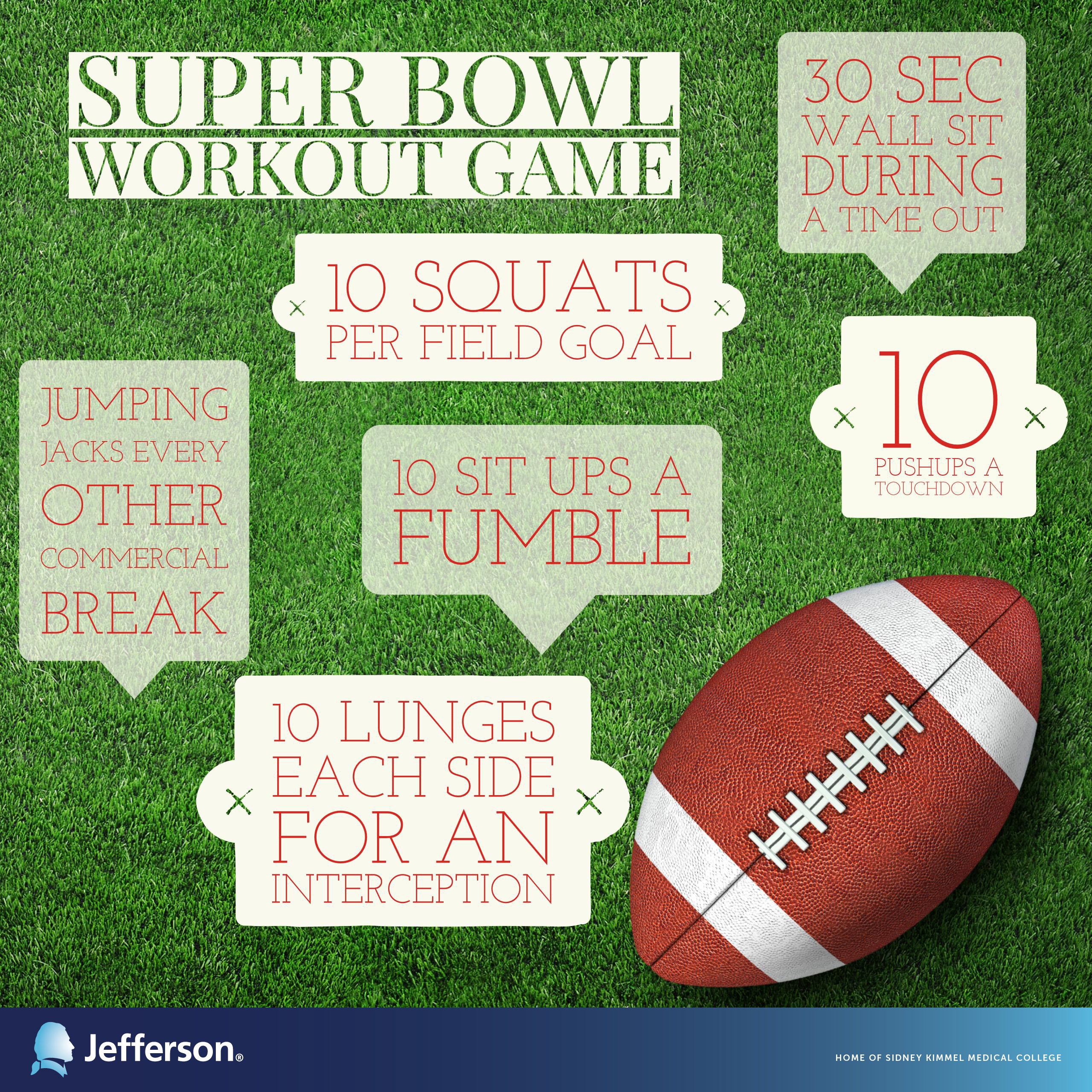 super bowl exercise challenge