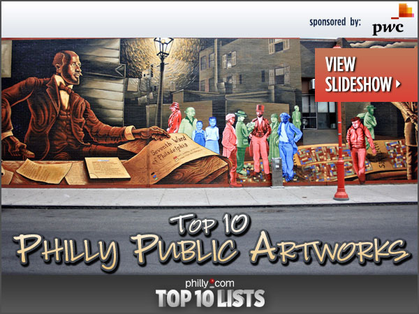 Philadelphia is a city filled with art no matter where you turn. Here are five public artworks nearly everyone knows and five more that they should.