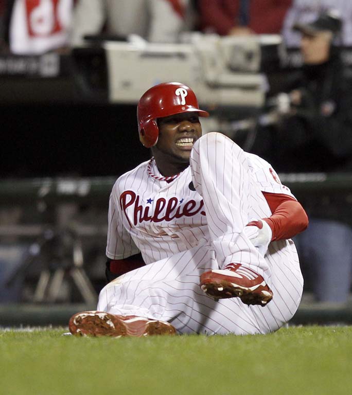 Cole Hamels, Jimmy Rollins guide Philadelphia Phillies to victory over  Atlanta Braves 