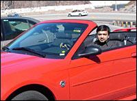Akhil Bansal, a daredevil driver, in his red Ford Mustang. Now, the Temple grad student was assuming a central role in his family’s illegal online drug business, seeking ties to a Costa Rica-based enterprise.