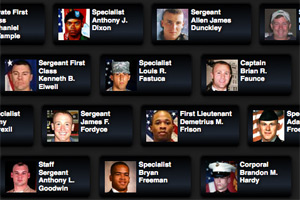 Area Soldiers Killed in Combat