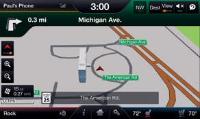 Better directions: Ford upgraded its navigation with simpler graphics