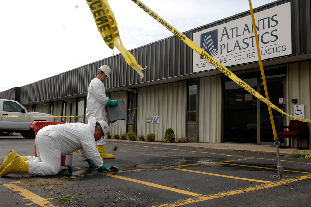 downey crime site cleanup