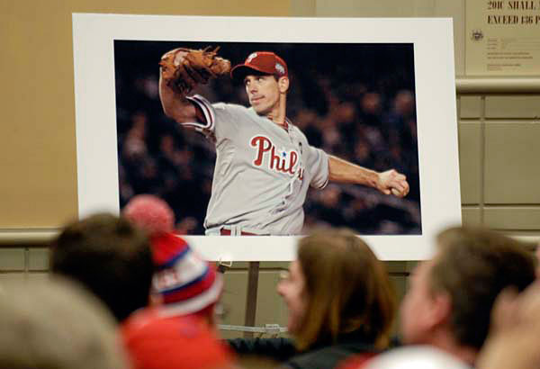 Inside the Phillies: Phillies' Cliff Lee appears at the auto show