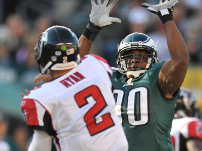 Philadelphia Eagles Darren Howard sacks Cincinnati Bengals