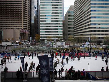 Rothman Ice Skating Rink - Philly