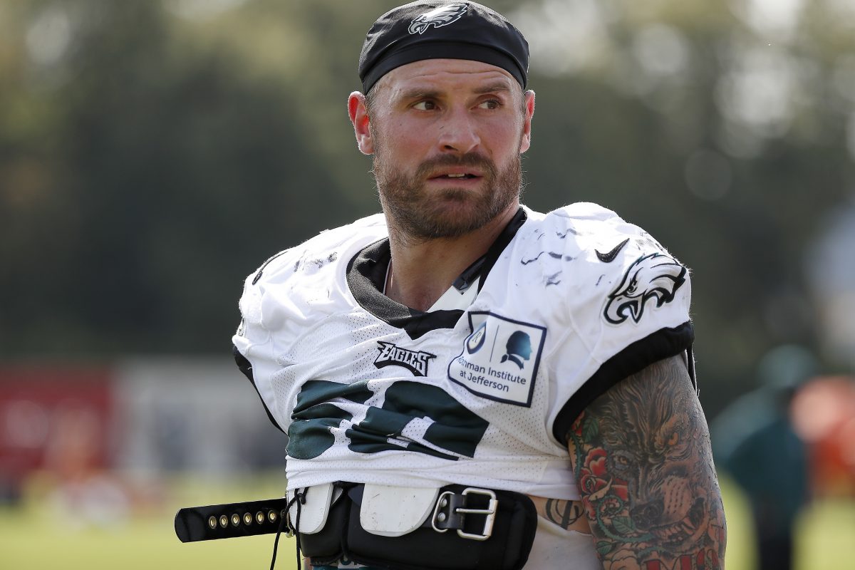 Chris Long is playing for free, and has never been happier