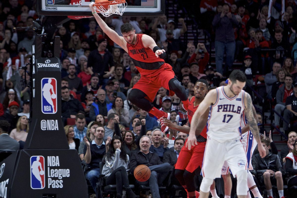 Sixers blow 18-point lead and lose to Blazers, 114-110