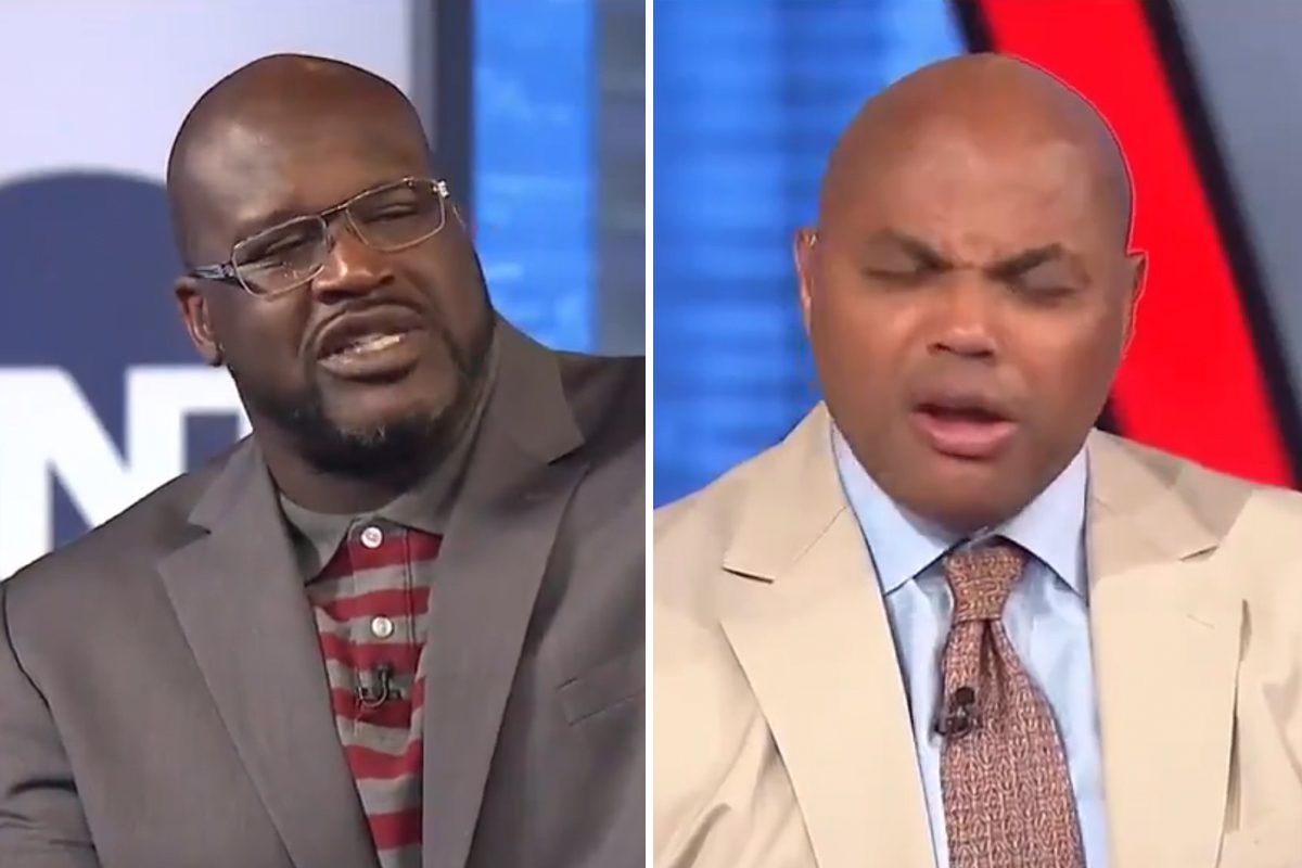 Charles Barkley gets into on-camera fight with Shaq