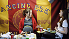A scene from the movie <i>Juno</i>, about a pregnant teen.