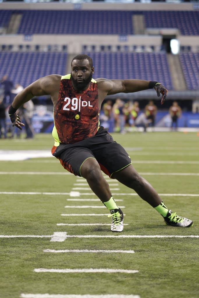 Leaper, leap of faith, local talent at NFL combine