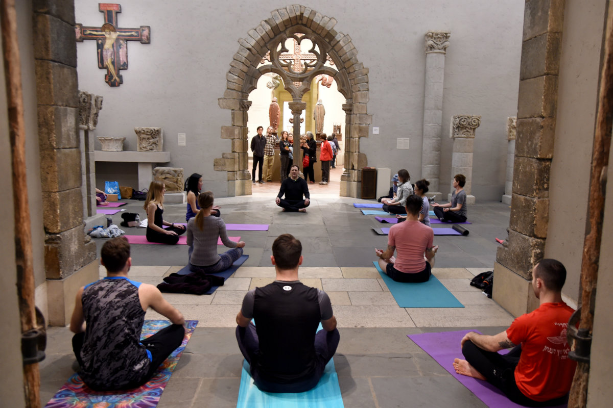 Free and fun exercise: Do yoga and see art, or run and drink beer