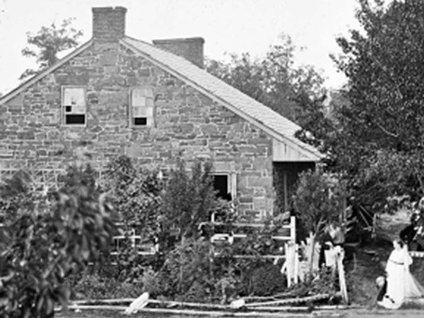 Lee´s headquarters at Gettysburg in 1863, which Civil War Trust is buying. (Library of Congress)