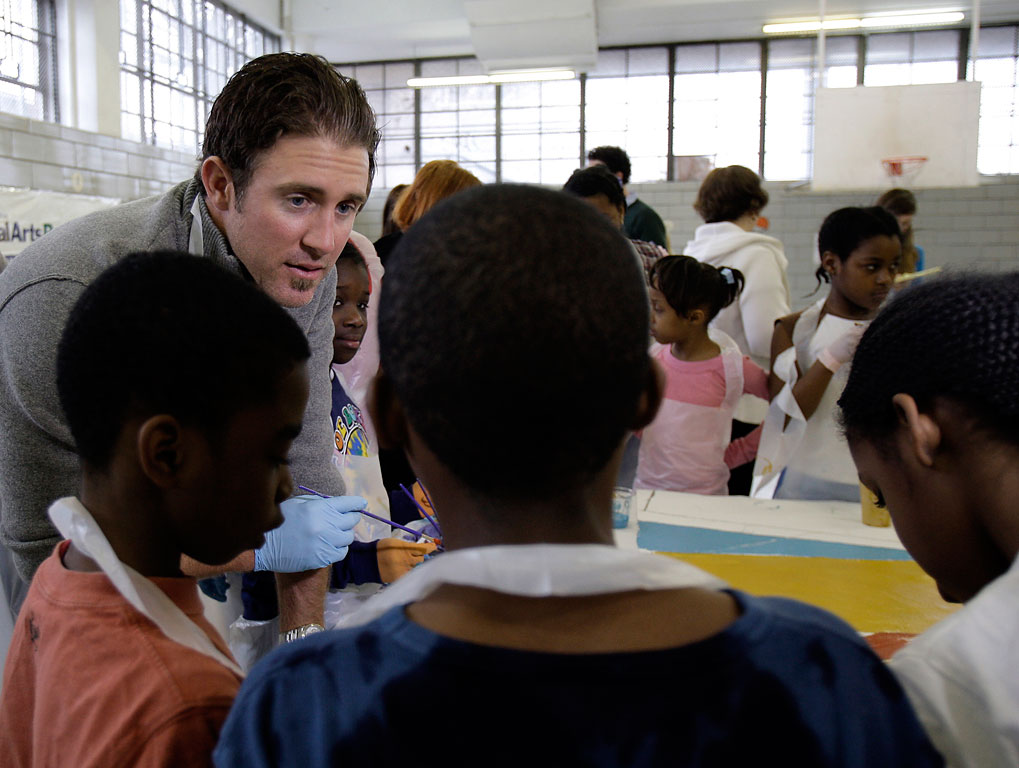 Chase Utley and Jennifer Utley 