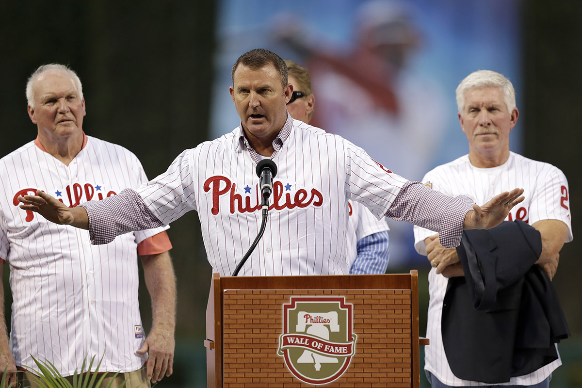 Jim Thome's Phillies Wall of Fame speech