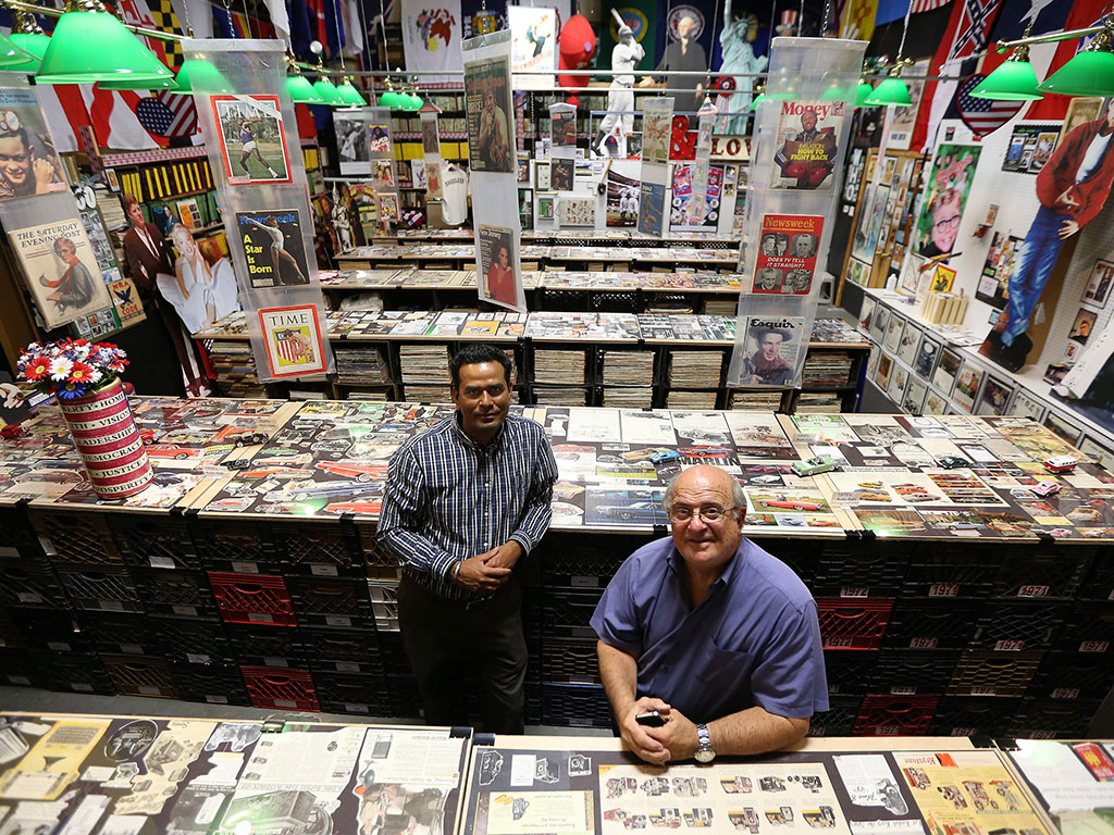 Entrepreneur's magazine collection illustrates the past - Philly.com