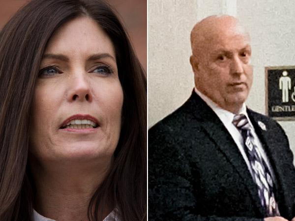 Kathleen Kane and Patrick Reese. ( Staff file photos ) 