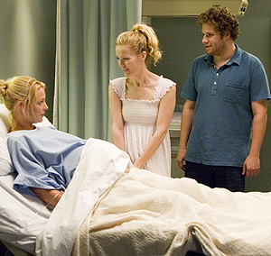"Knocked Up" showed that the art of storytelling lives on. Katherine Heigl (left) starred, along with Leslie Mann and Seth Rogen.