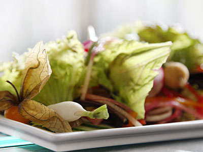 Lettuce," at the Ebbitt Room in the Virginia Hotel in Cape May, is a garden of wonders. (Eric Mencher/Staff Photographer)