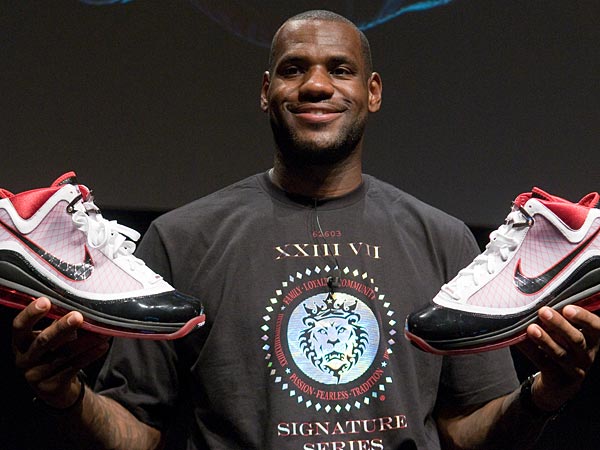 According to Nike LeBron James is already a two-time champion - Philly