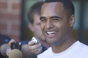 Reno Mahe will probably hold onto his new job this season as long as he holds onto punts.