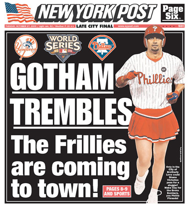 N.Y. Post mocks Phillies as ‘Frillies’