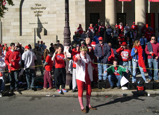 Photos of a Phillies Parade – A Sea of People All in Red
