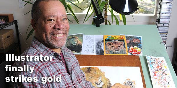 Jerry Pinkney, a Philadelphia native, is the first individual African American to win the Caldecott Medal. (RON TARVER / Staff Photographer)