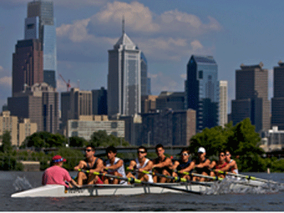 St. Joseph's Prep's crew will race Tuesday at the Henley Royal Regatta on  the River Thames