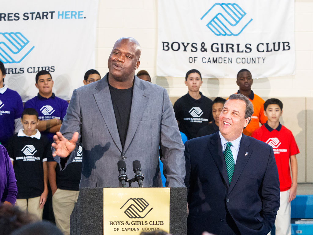 Christie, Shaq bring after-school funding to Camden